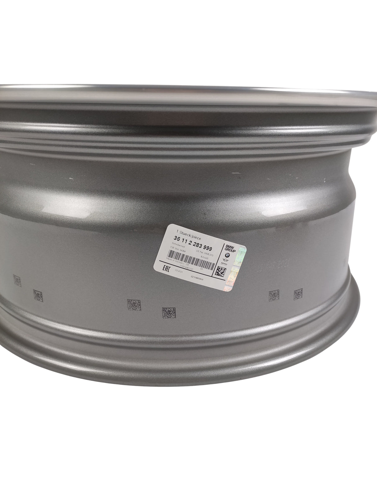 BMW Ruota disco lega leggera 36112283999