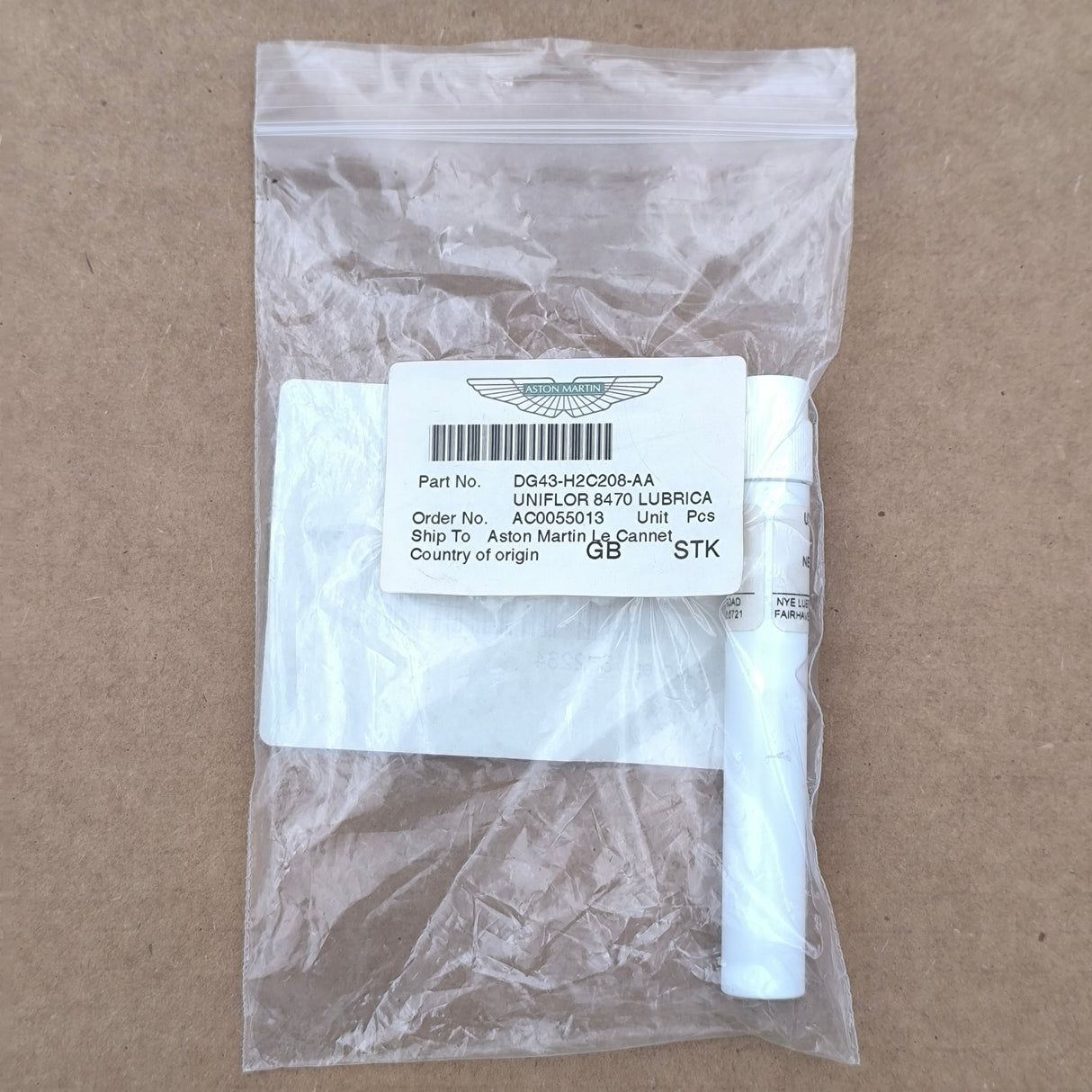 Aston Martin Lubrificante UNIFLOR 8470 DG43-H2C208-AA
