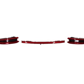 Porsche rear light Pair Set Left, Right and Fascia - Original Genuine - Compatible 991 - 99163116505, 99163116605 - 99163146502