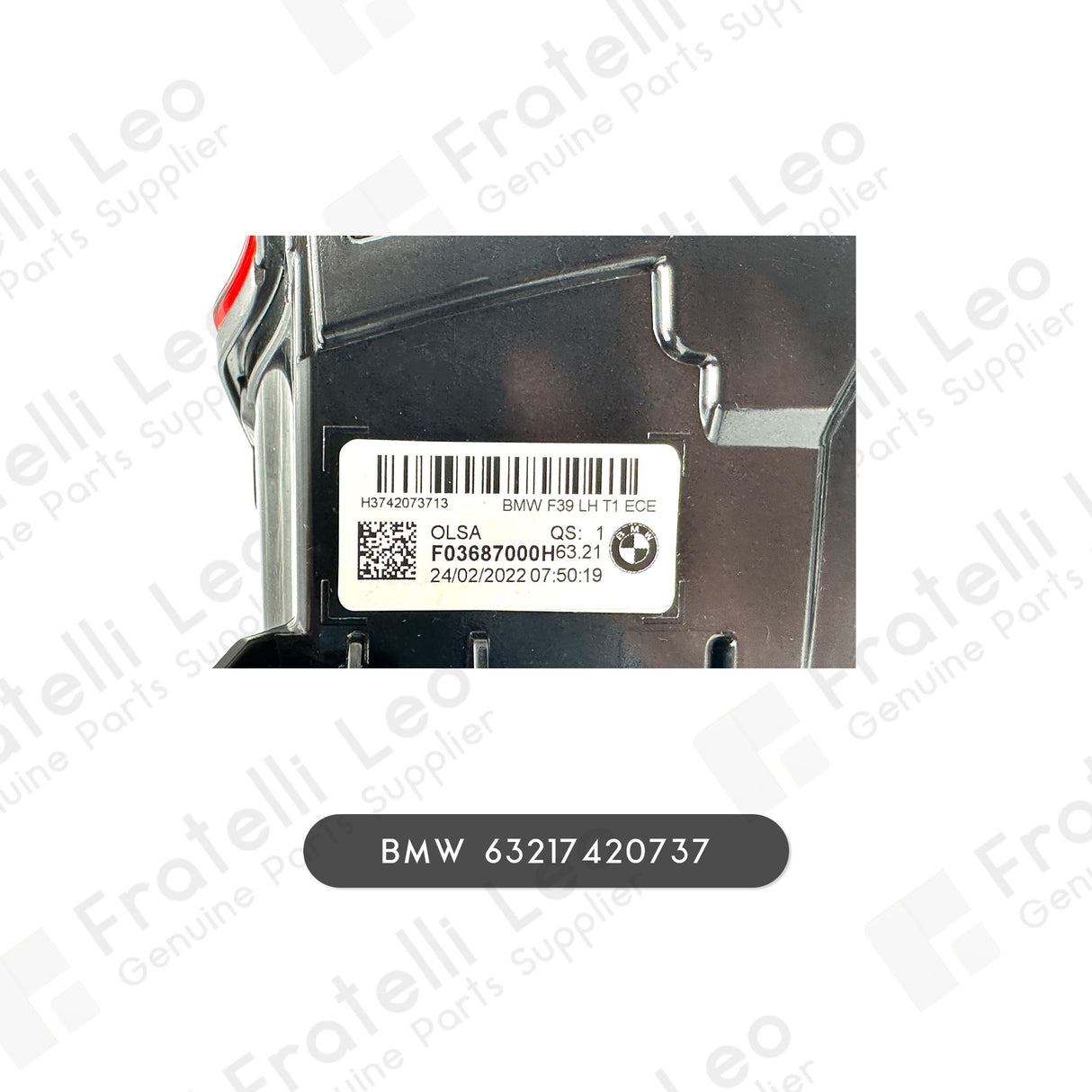 BMW X2 Original Rear Light External Left 63217420737