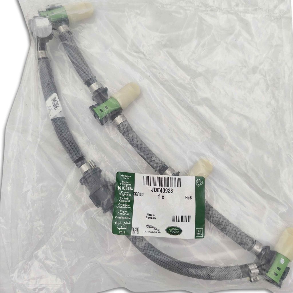 Jaguar Tubo di scarico perdite iniettore carburante OEM JDE40928