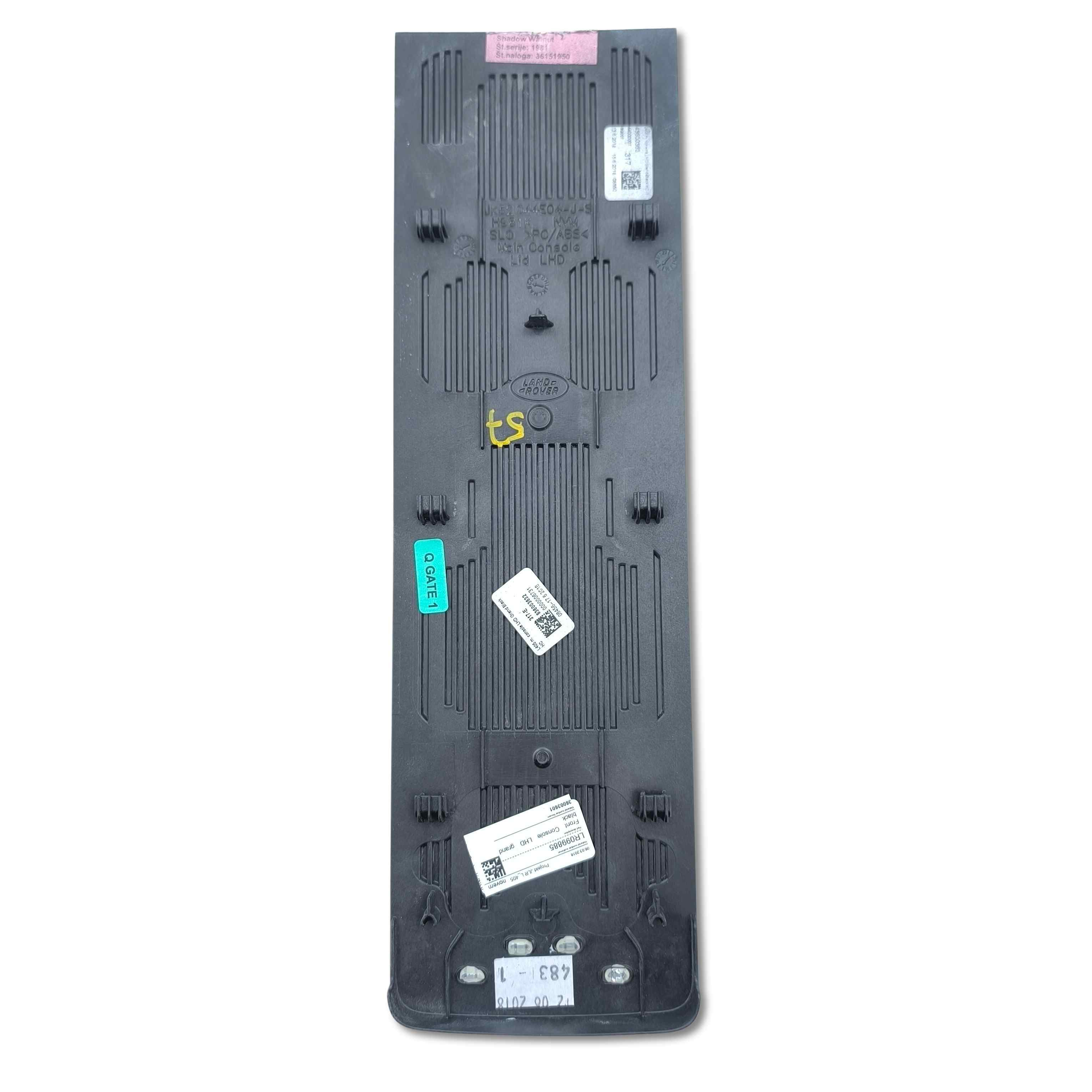 Land Rover Finitura Consolle Centrale Superiore Nero OEM LR099885