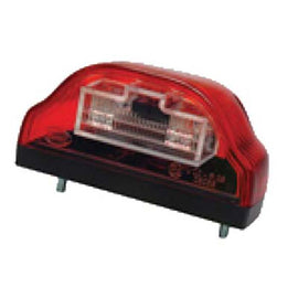 UNIVERSALE Fanale Targa Rosso LED | Fratelli Leo.